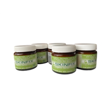 5x SKINFIX - organic herbal cream, 60mL glass jar